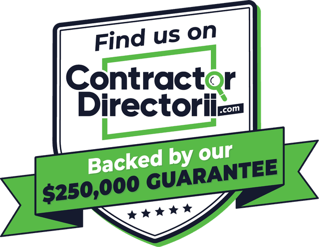 Contractor Directorii $250,000 project guarantee badge