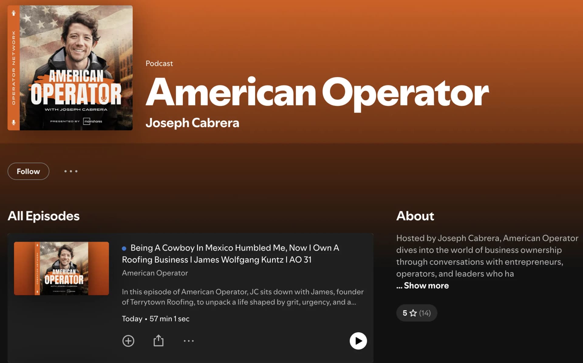 American Operator podcast: from cowboy in Mexico to roofing owner