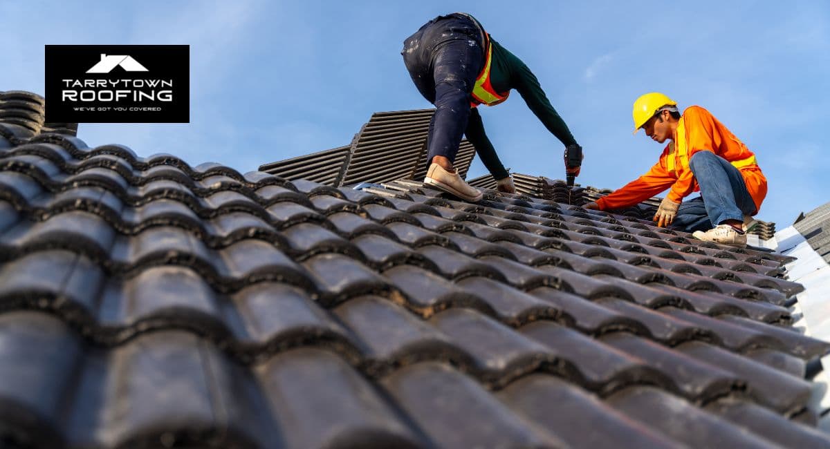 Residential roof repair in Austin