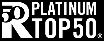 Honored with the Platinum Top 50 New Partner of the Year award