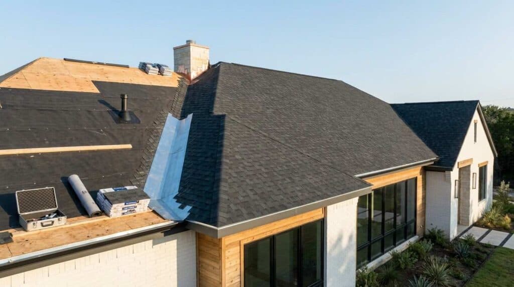 Ridge Cap and Hip Cap Installation on New Roofs