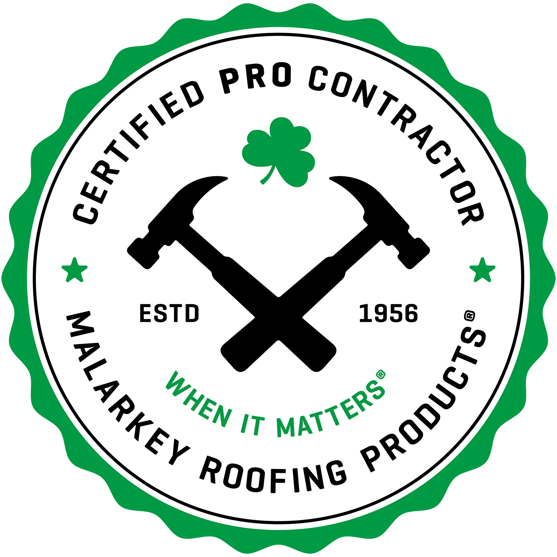 Malarkey Certified Pro Contractor
