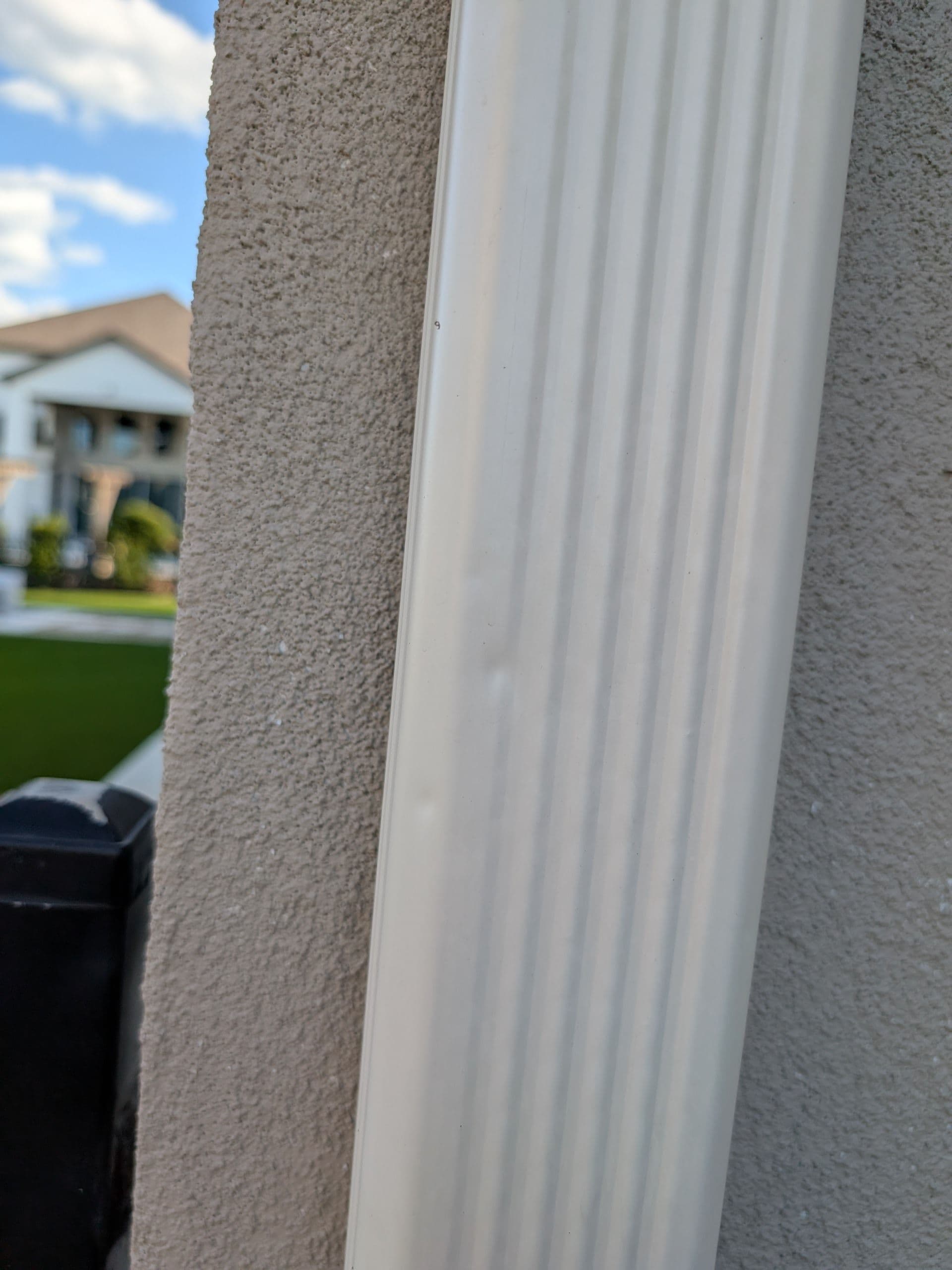 New gutter installation by Tarrytown Roofing