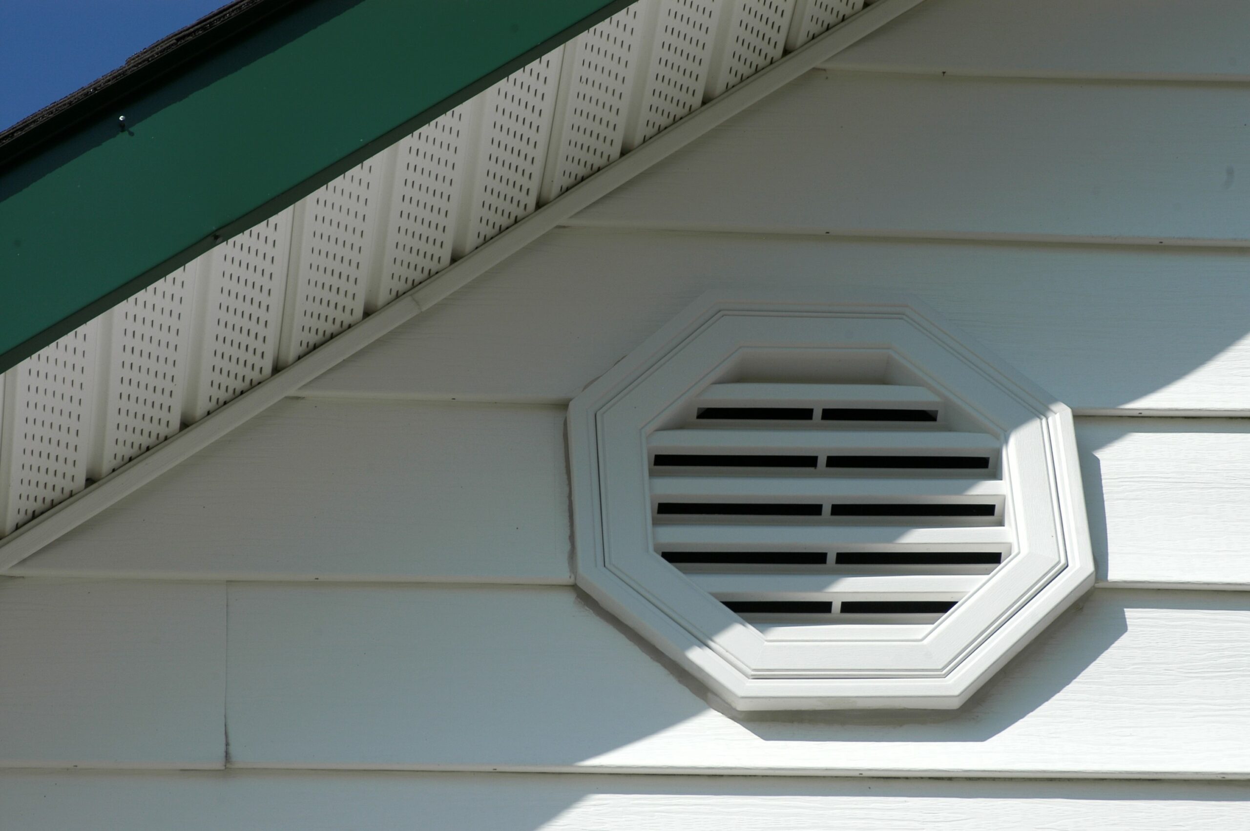 Intake vents - soffit and gable