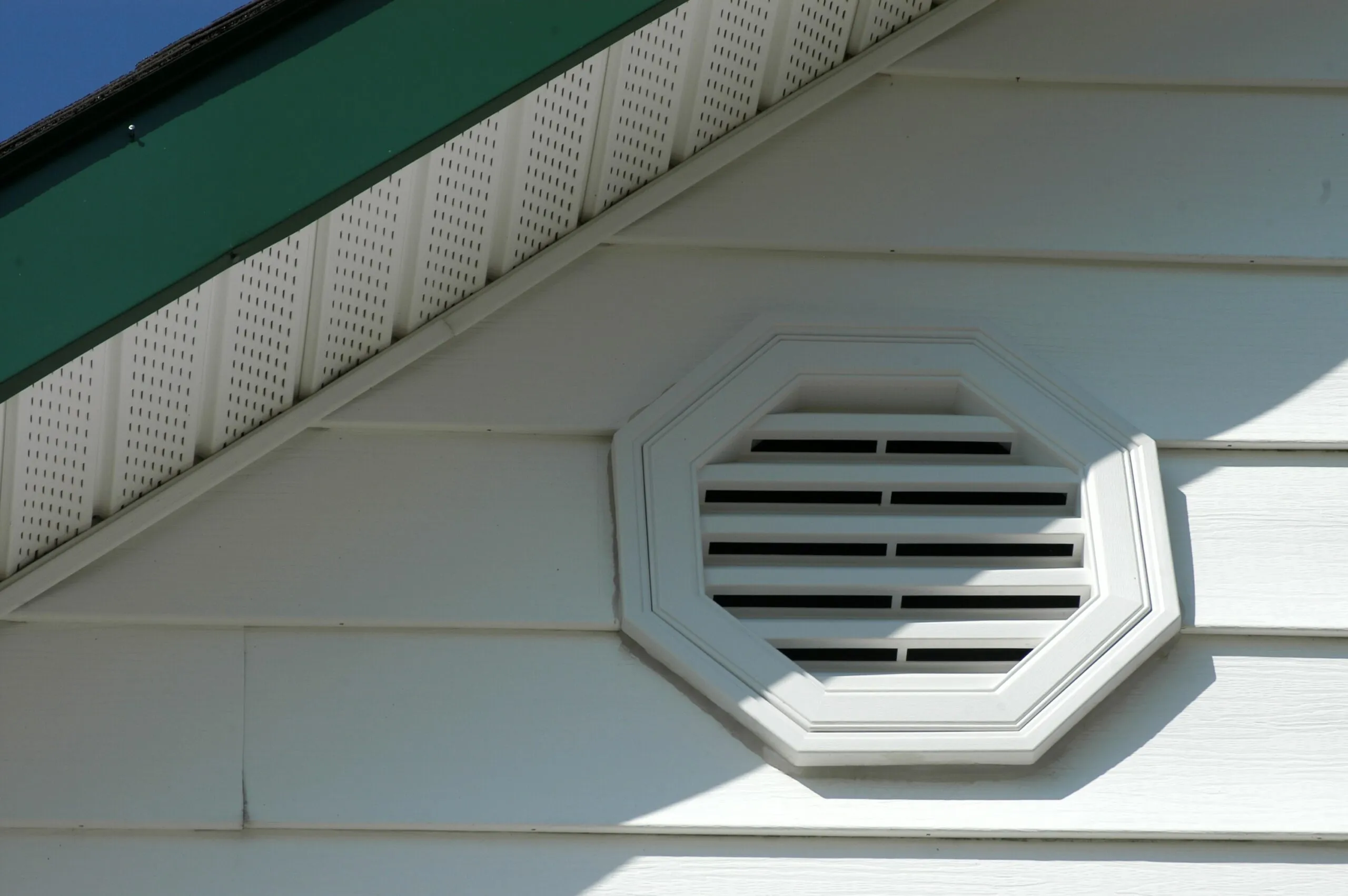 Intake vents - soffit and gable